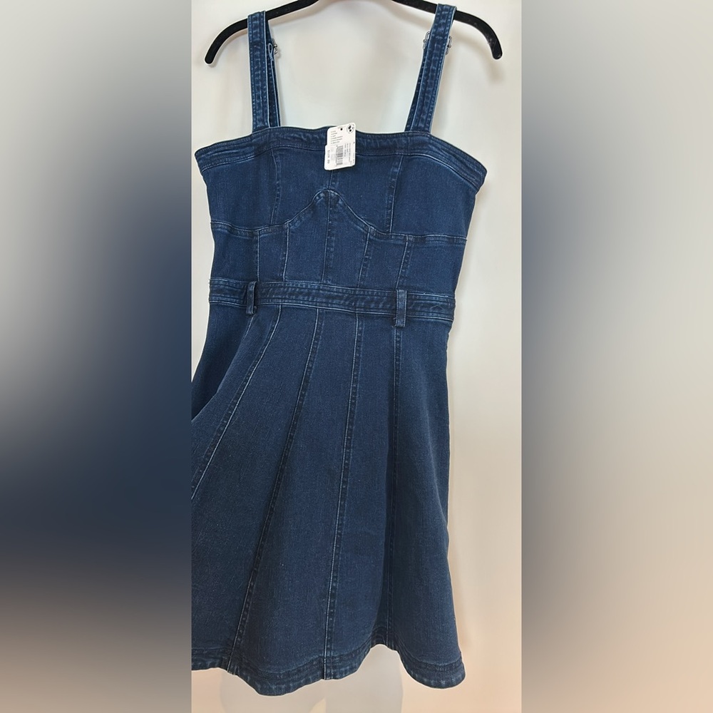 Free People Denim Dress NWT